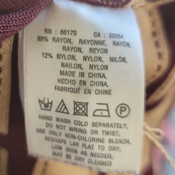 Anthropologie Moth Brown Knit Windowpane Skater Skirt XS - Picture 5 of 13